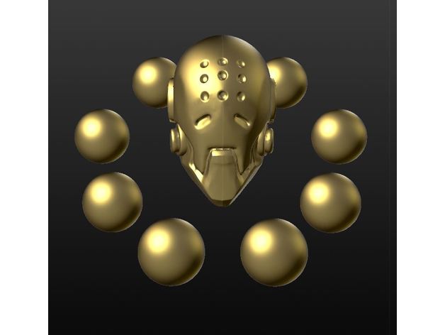 overwatch - zenyatta strumenti di disegno 3D print model - Mito3D