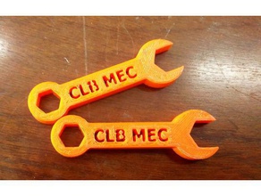tecla mec herramientas clave juguete mecánico 3d print model - Mito3D
