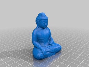le bouddha sculptures 3d print model - Mito3D