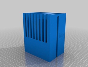 jbj rl series aquarium overflow diy frag 3d print model - Mito3D