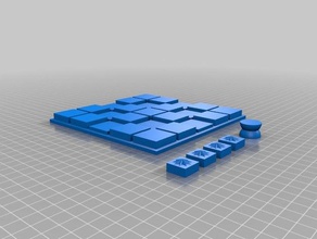 king's valley game toys & games boardgame 3d print model - Mito3D