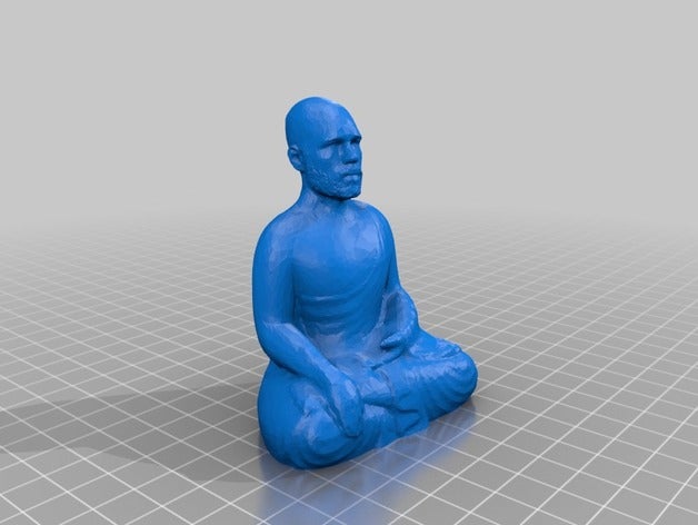 me buddha sculptures 3D print model - Mito3D