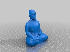 moi bouddha sculptures 3d print model - Mito3D