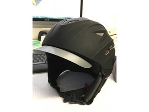 plusmax plusair 2 di tettuccio parasole sport & fitness all'aperto gleitschirm timone parapendio la visiera del casco visier 3d print model - Mito3D