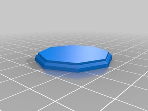 meine angepasste Miniatur-Basis Spiele kundengebundene 3d print model - Mito3D
