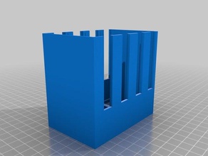 universal raspberry pi rack tool holders & boxes network power case storage 3d print model - Mito3D