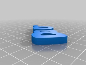 door keychains customized 3d print model - Mito3D