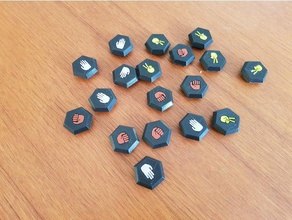 logan pedras jogos boardgame boardgames jogo de tabuleiro pedra 3d print model - Mito3D