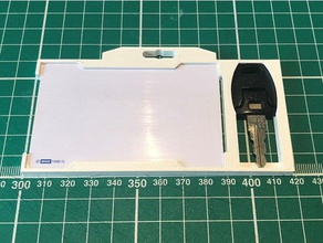 kimlik kartı sahibi anahtarı anahtar tutucu kordon 3d print model - Mito3D