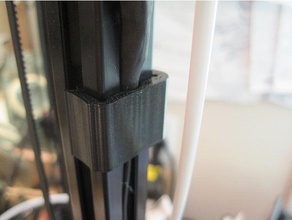 2020 openbeam cable clip 3d printer accessories extrusion management kossel 3d print model - Mito3D