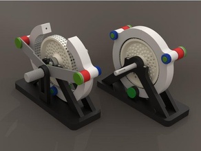 neodímio motor de engenharia o gerador ímã terra-rara 3d print model - Mito3D
