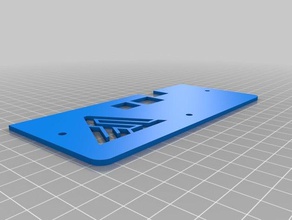tevo little monster face plate 3d printer parts mks sbase 3d print model - Mito3D