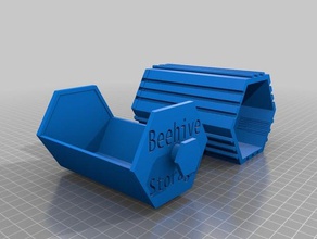 Bienenstock 3d-drucken 3d print model - Mito3D