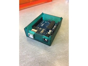 arduino modüler case arka kısmı elektronik kutusu durumda uno 3d print model - Mito3D