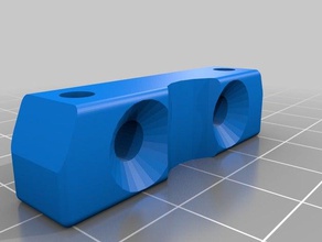 z axe support moteur creality cr-10 - corrigé du verre de l'axe y voyage L'imprimante 3d pièces z-axis 3d print model - Mito3D