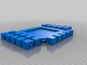 quixo oyuncaklar ve oyunlar boardgame eğlenceli oyun 3d print model - Mito3D