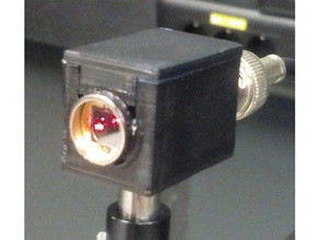 optik sensör parçalar bnc tablo sensörü monte edin -8 3d print model - Mito3D