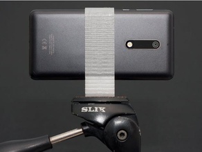 nokia 5 tripod adaptörü cep telefonu telefon üçayak 3d print model - Mito3D