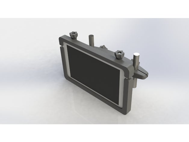 tablet car mount - chuwi hi8 holder 3D print model - Mito3D