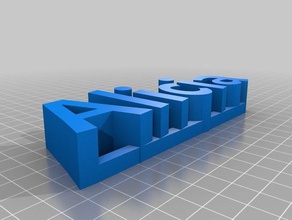 alicia Skulpturen kundengebundene 3d print model - Mito3D