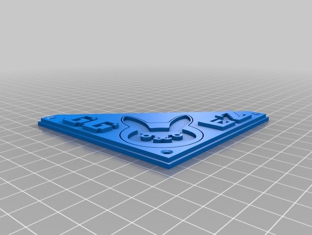 dva overwatch Ecke Abzeichen Modell-Möbel - Dekoration ggez gg ez ikea hack fehlen symbol 3D print model - Mito3D