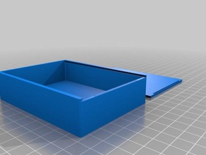 deckbox 1 Container kundengebundene 3d print model - Mito3D