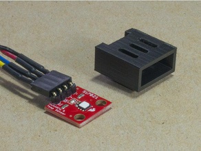 righteouswaffles' si7021 sensör muhafaza sparkfun elektronik kasa nem sensörü si-7021 spakfun sıcaklık 3d print model - Mito3D