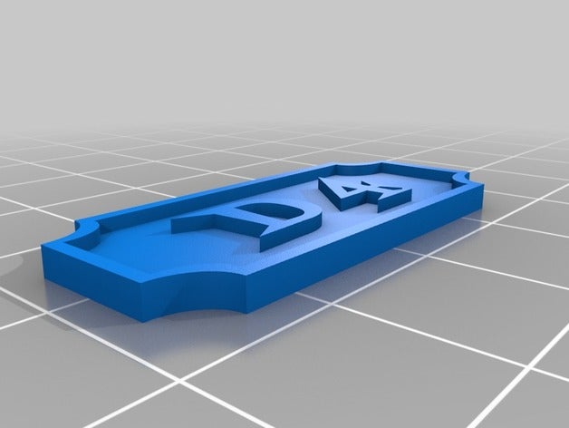 d 4 decor customized 3D print model - Mito3D