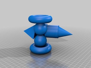 hyper rocket2 in der Robotik 3d print model - Mito3D