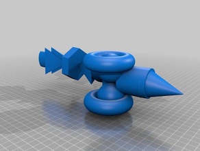 hyper rocket 7 robotics 3d print model - Mito3D
