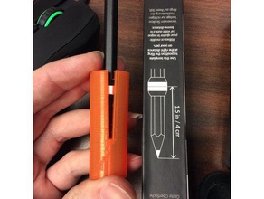 crayon garde iskn ardoise l'art des outils de démarrage dessin le pochette protection rubber3dprinting l'ardoise 3d print model - Mito3D