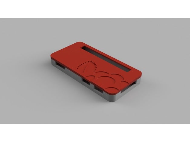 raspberry pi zero - simple case electronics housing 3D print model - Mito3D