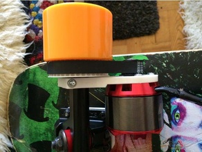 cheese cheddar eskate 15mm gear electronics drivetrain dye eletric skatebord electric longboard 3d print model - Mito3D