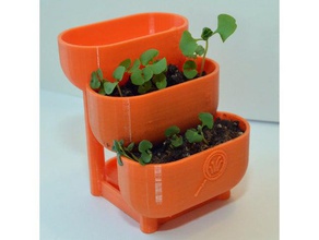 3d maker quest - seed planter biology 3d print model - Mito3D