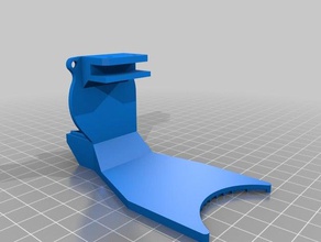 köprü fan kanalı altında 3d yazıcı ekstruder tevo tarantula 3d print model - Mito3D