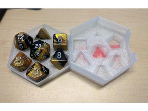 chessex dice case dual extrusion gaming 3d print model - Mito3D