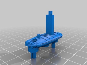 star wars battleship - 3 fori di montaggio giochi gioco da tavolo hasbro rebels 3d print model - Mito3D