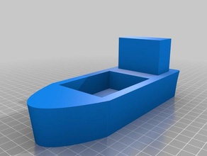 oyuncak tekne ahşap tren oyuncaklar ve oyunlar 3d print model - Mito3D