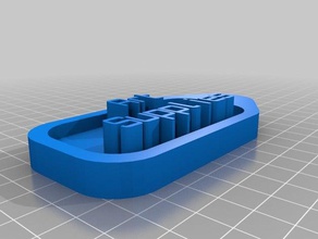 art supplies-tag Haushalt kundengebundene 3d print model - Mito3D