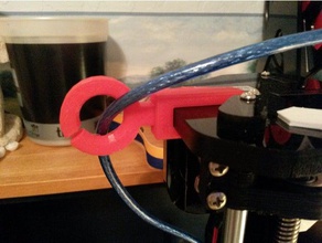 nave de filamentos cabo guia Impressora 3d acessórios filamento 3d print model - Mito3D
