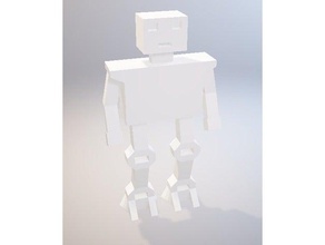 robot de juguete leer el resumen La impresión en 3d destructor mundos gigante humanos asesino los seres 3d print model - Mito3D
