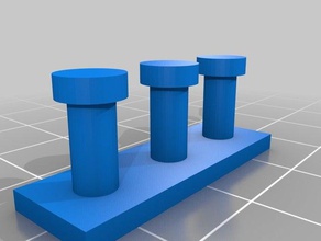 simple tensor de la correa Impresora 3d accesorios anet a6 a8 el 3d print model - Mito3D