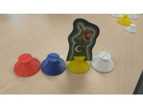 cartone playercard titolare giocattolo & accessori di gioco base da tavolo personalizzabile parte ricambio 3d print model - Mito3D