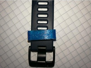 garmin vivosmart hr strap ring parts 3d print model - Mito3D