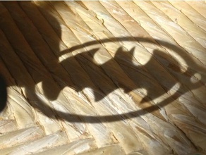 batman chave de cadeia gadgets morcego logotipo do símbolo quadrinhos chaveiro super-herói 3d print model - Mito3D