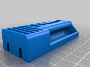 my customized usb stick sd card holder organization 3d print model - Mito3D