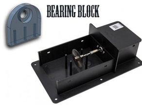 u-star mini bench saw ua-90400 bearing block machine tools 3d print model - Mito3D