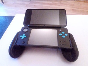 new 2ds xl grip video games 3d print model - Mito3D