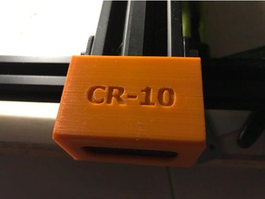 cr-10 ön y-kasnak kapağı e2 v1 3d yazıcı parçaları 3d print model - Mito3D