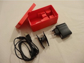boite rangement pour chargeur xp deus sport & outdoors box charger 3d print model - Mito3D